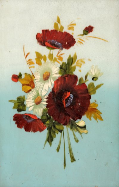 Poppies and Daisies by Unbekannt Unbekannt